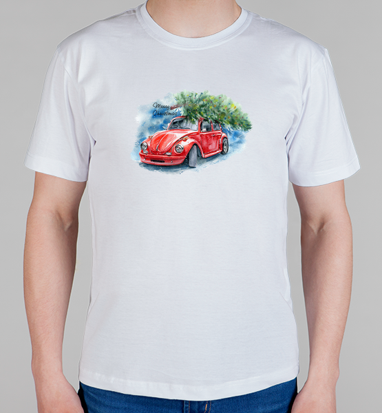 Майка "Christmas car 2"