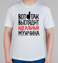 Мужская футболка Идеальный мужчина