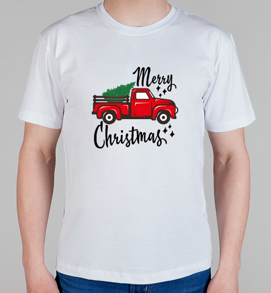 Майка "Christmas car"