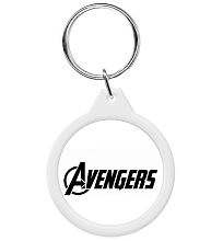 Брелок Мстители (Avengers) надпись