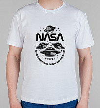 Мужская футболка Nasa 1976