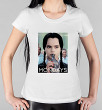 Женская футболка Mondays