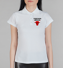 Женская футболка поло Chicago Bulls
